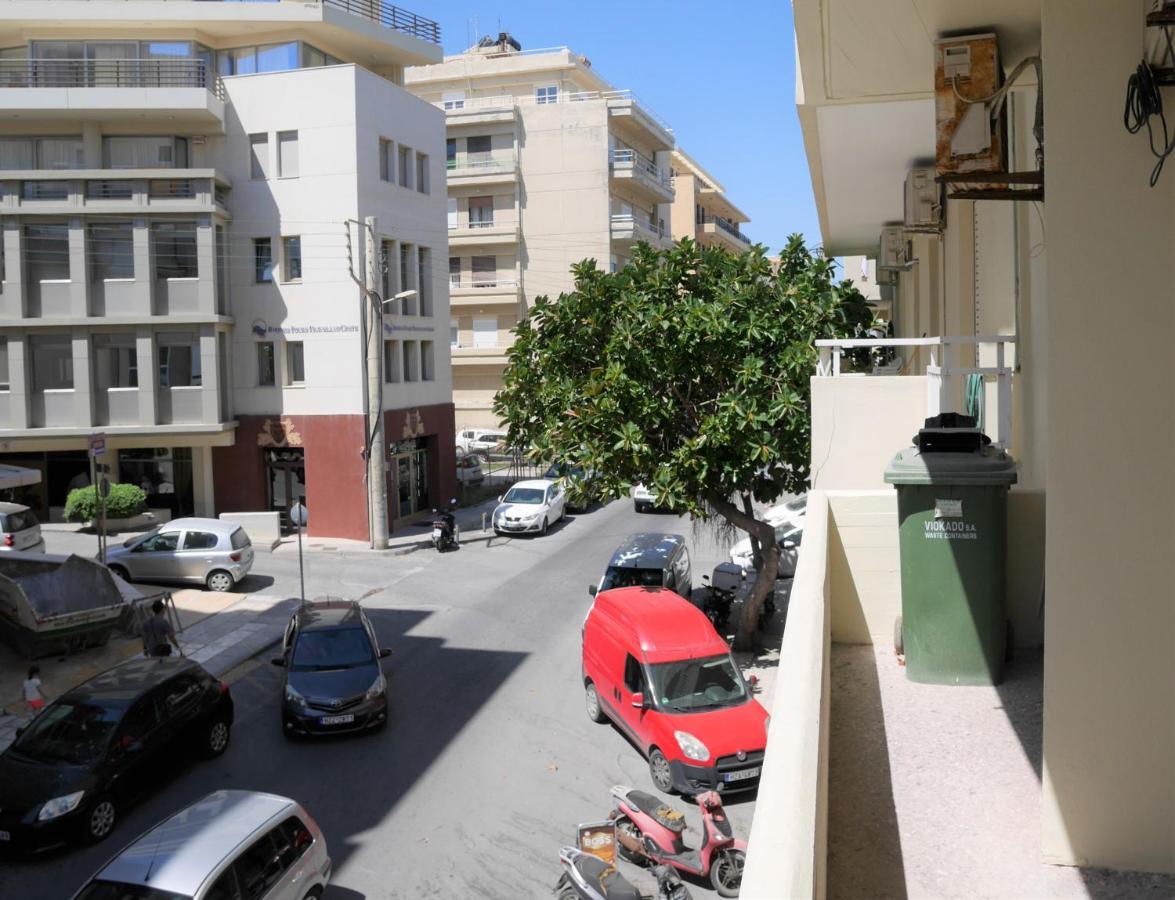 Porto Plaza City Center Apartment Ac/Wifi Iráclio Exterior foto